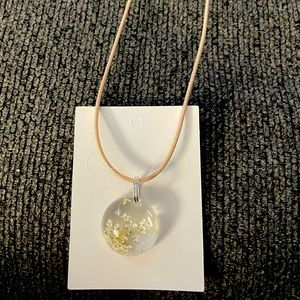White baby’s breath necklace